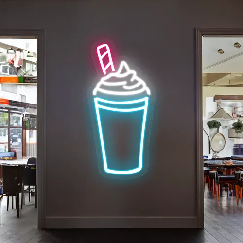 Fizz Glass Neon Sign - Neon Signs Now - UK