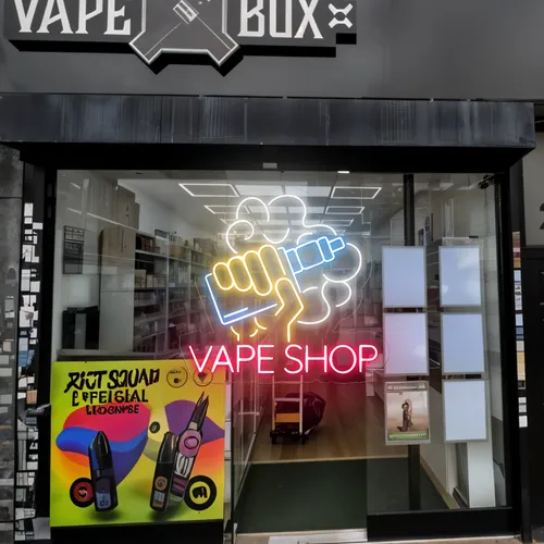 Vape Shop Window Neon Sign - Neon Signs Now - UK