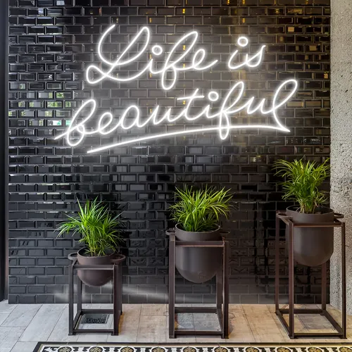 Oh Life is Beautiful - Neon Signs Now - UK