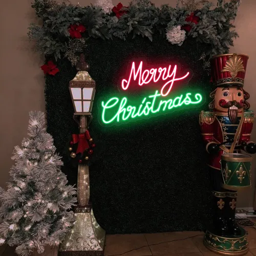 Merry Christmas Script Neon Sign - Neon Signs Now - UK