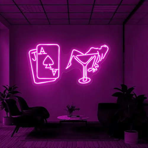 Vegas Night Neon Sign - Neon Signs Now - UK