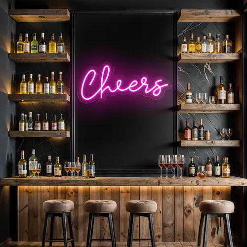 Mini Cheers Neon Sign - Neon Signs Now - UK