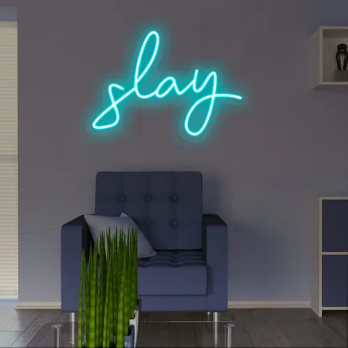 Slay Neon Sign - Neon Signs Now - UK