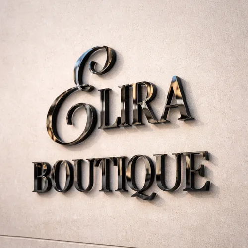 3D Stainless Steel Sign - Neon Signs Now - UK