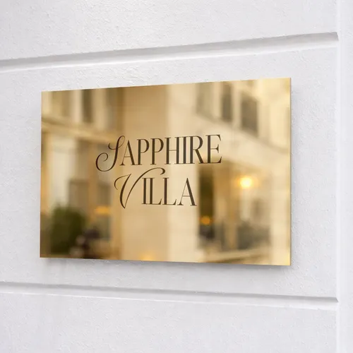 Print Stainless Steel Sign - Neon Signs Now - UK