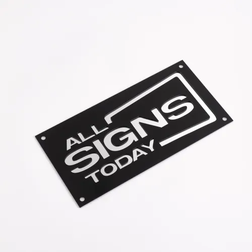 Engaraved Acrylic Sign - Neon Signs Now - UK