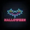 Halloween Neon Sign with Bat - Neon Signs Now - UK