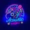 Acoustic Night Party Neon Sign - Neon Signs Now - UK