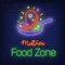 Midtown Food Zone Neon Sign - Neon Signs Now - UK