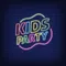 Kids Party Neon Sign - Neon Signs Now - UK