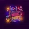 Music Party Neon Sign - Neon Signs Now - UK