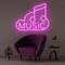 Music Neon Sign - Neon Signs Now - UK