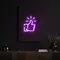 Purple Thumbs Up Neon Sign - Neon Signs Now - UK