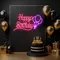 Happy Birthday Glow Neon Sign - Neon Signs Now - UK