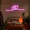 Infinity Heart Pink Neon Sign - Neon Signs Now - UK