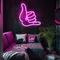 Pink Shaka Hand Neon Sign - Neon Signs Now - UK