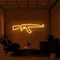 Cool Rifle Neon Sign - Neon Signs Now - UK