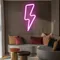 Pink Thunder Neon Sign - Neon Signs Now - UK